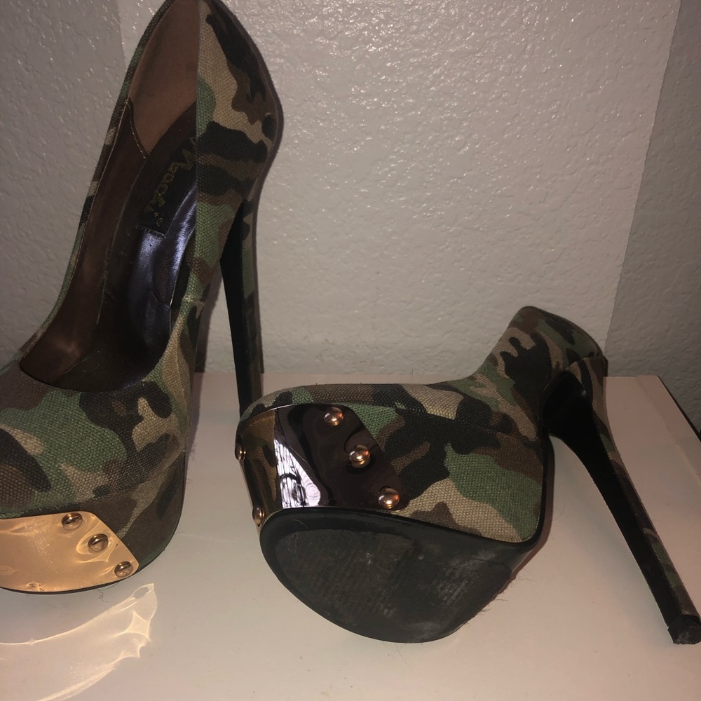 Camo platform heels - Picture 4 of 5